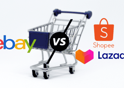 7) Ebay VS Shopee & Lazada